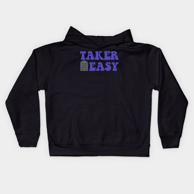 Talking Taker Podcast Kids Hoodie by TalkingTaker